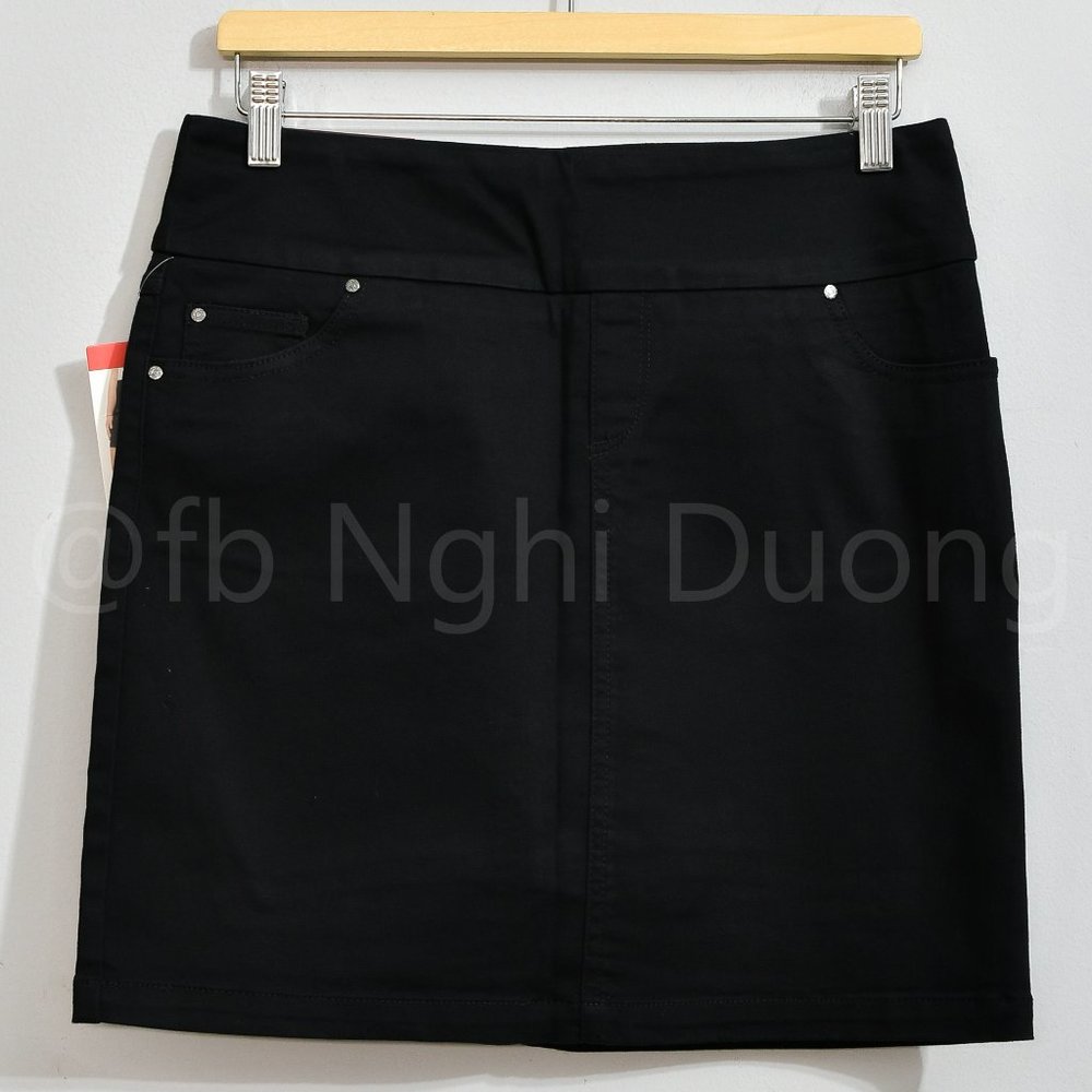 Black S.C. & CO Ladies' Denim‎ Skort